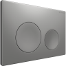 Клавиша смыва для инсталляции TERMINUS CLASSIC кнопка круг цвет матовый хром 62K24X16M