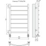 Полотенцесушитель водяной TERMINUS КЛАССИК П7 500x796 4670030726285